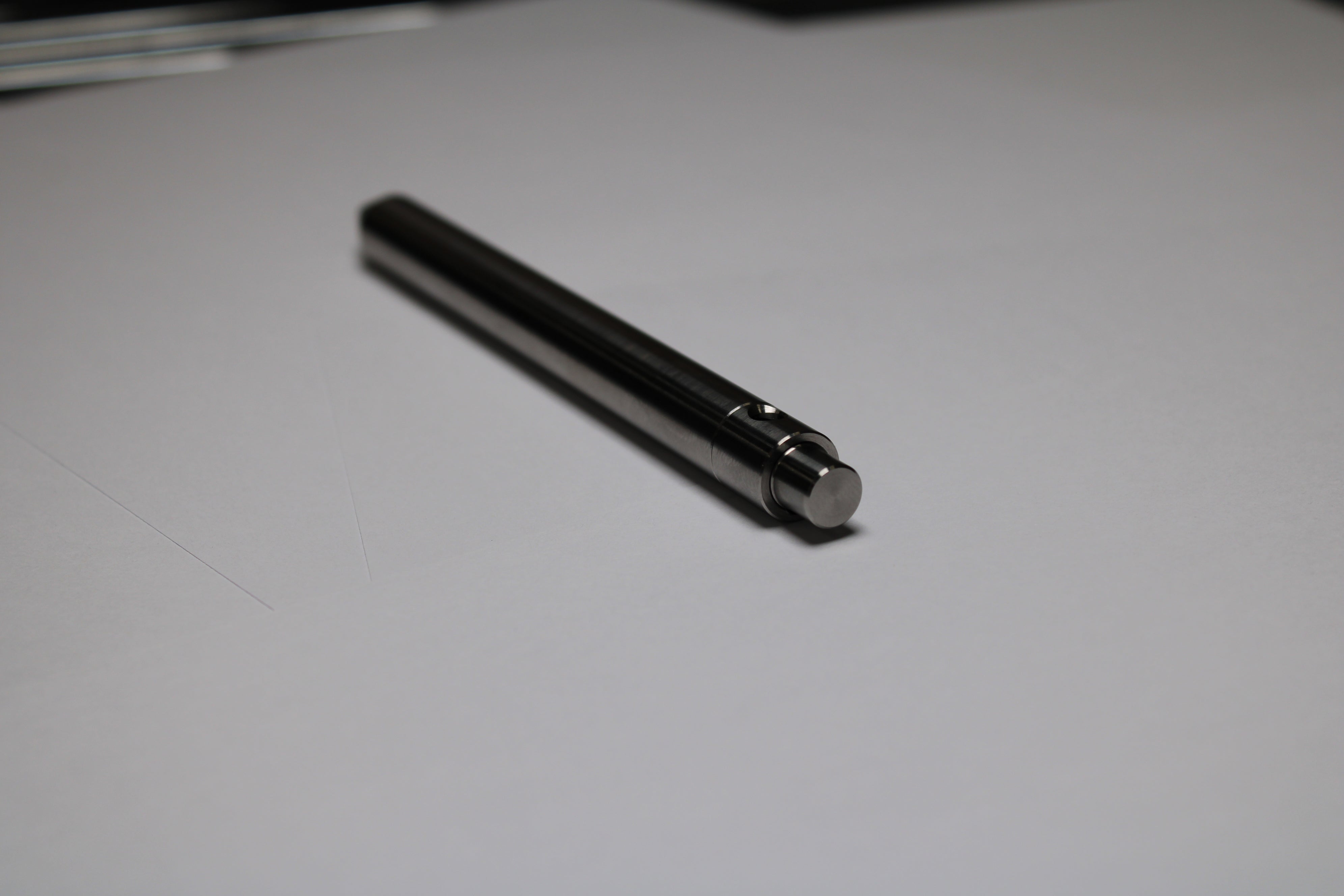 45 Clipless Click Pen - 6Al-4V Titanium - Conical Nose - Pentel