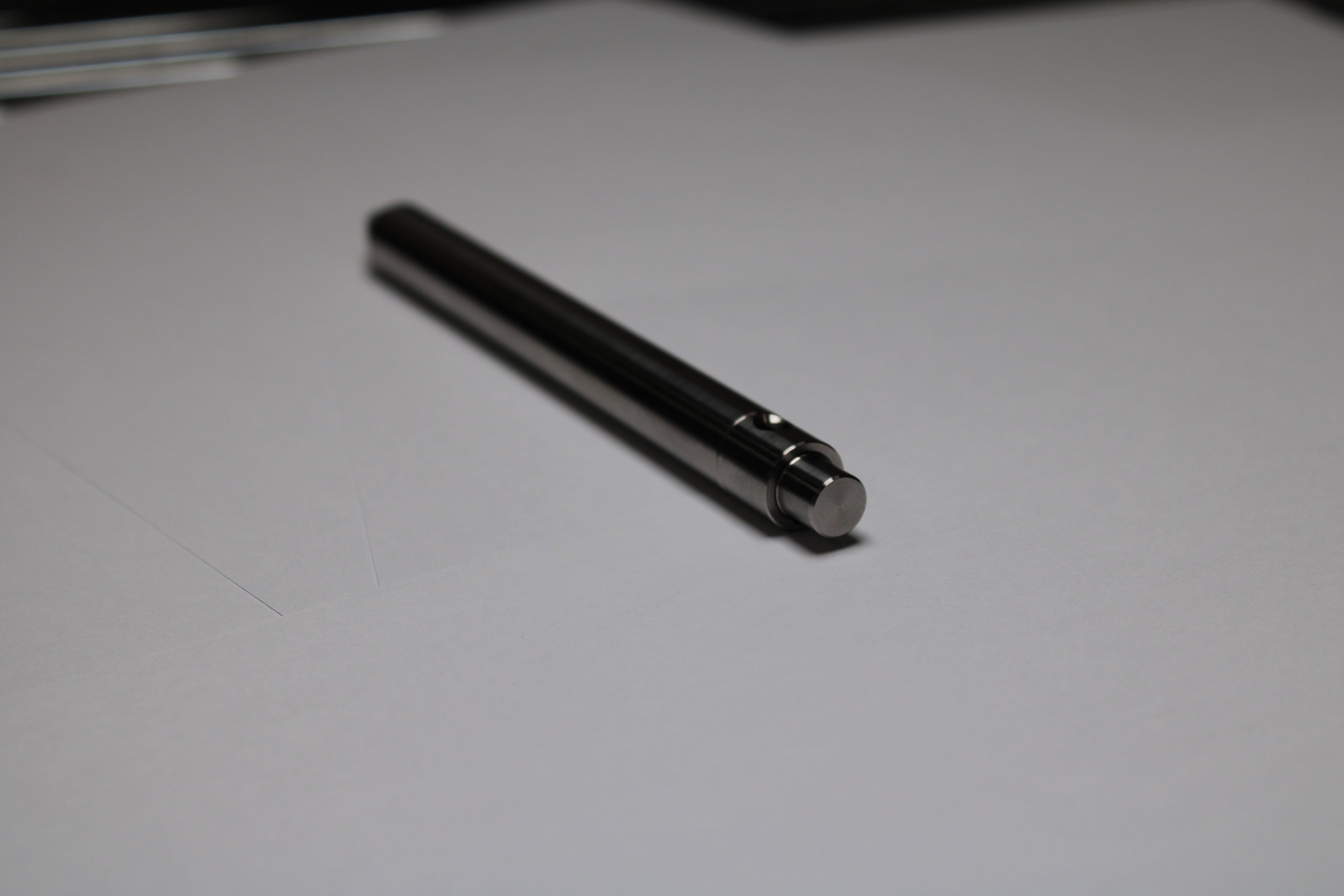 45 Clipless Click Pen - 6Al-4V Titanium - Conical Nose - Pentel