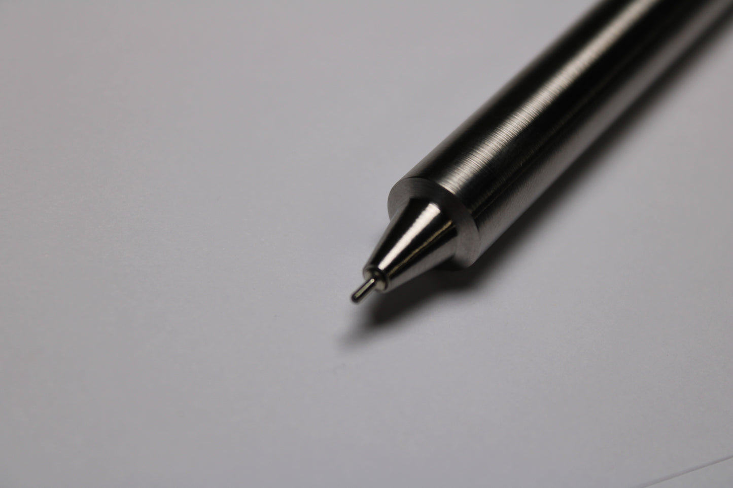 45 Clipless Click Pen - 6Al-4V Titanium  - Step Nose  - ISO G2 (Parker)