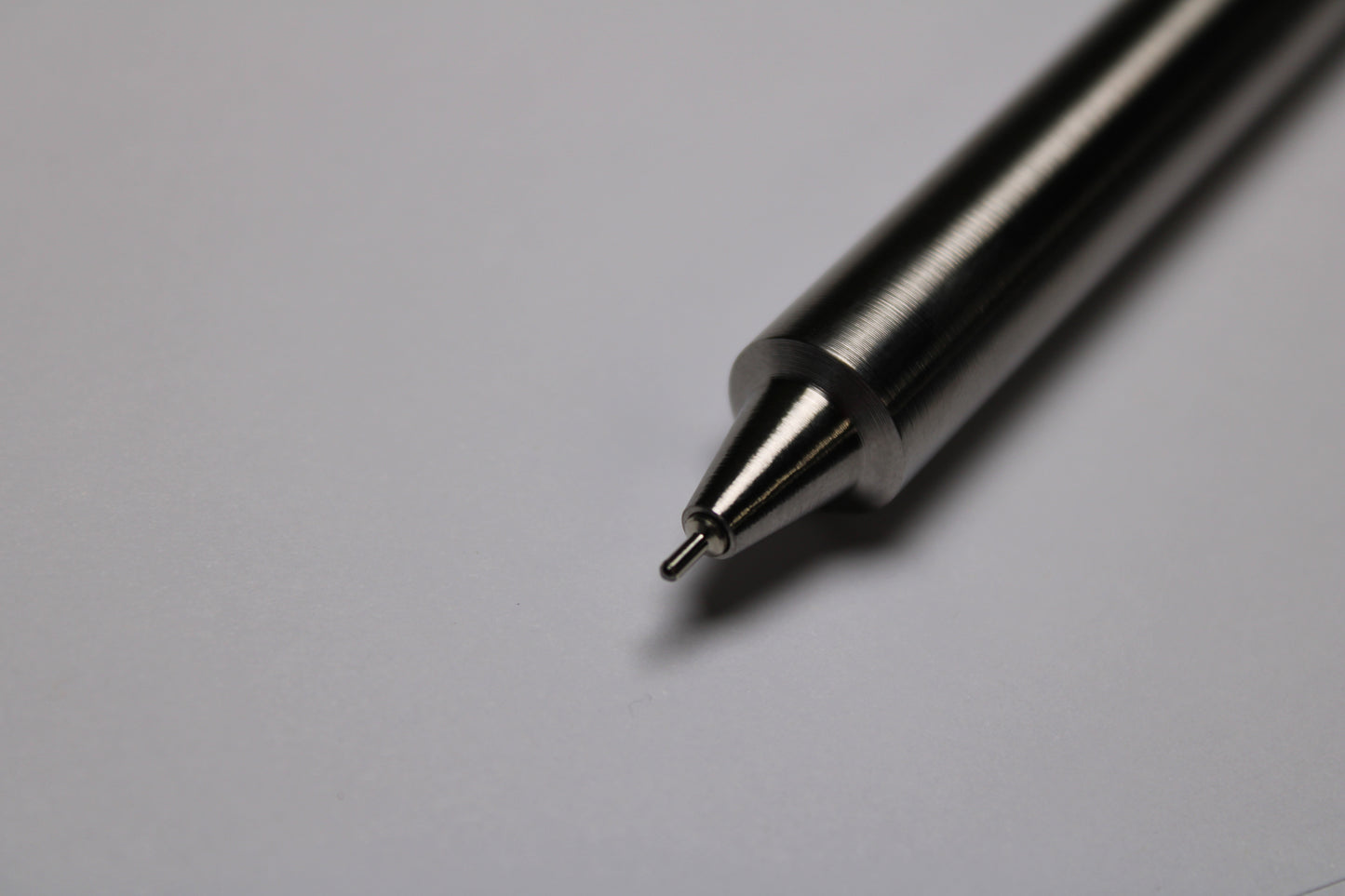 45 Clipless Click Pen - 6Al-4V Titanium  - Step Nose  - ISO G2 (Parker)