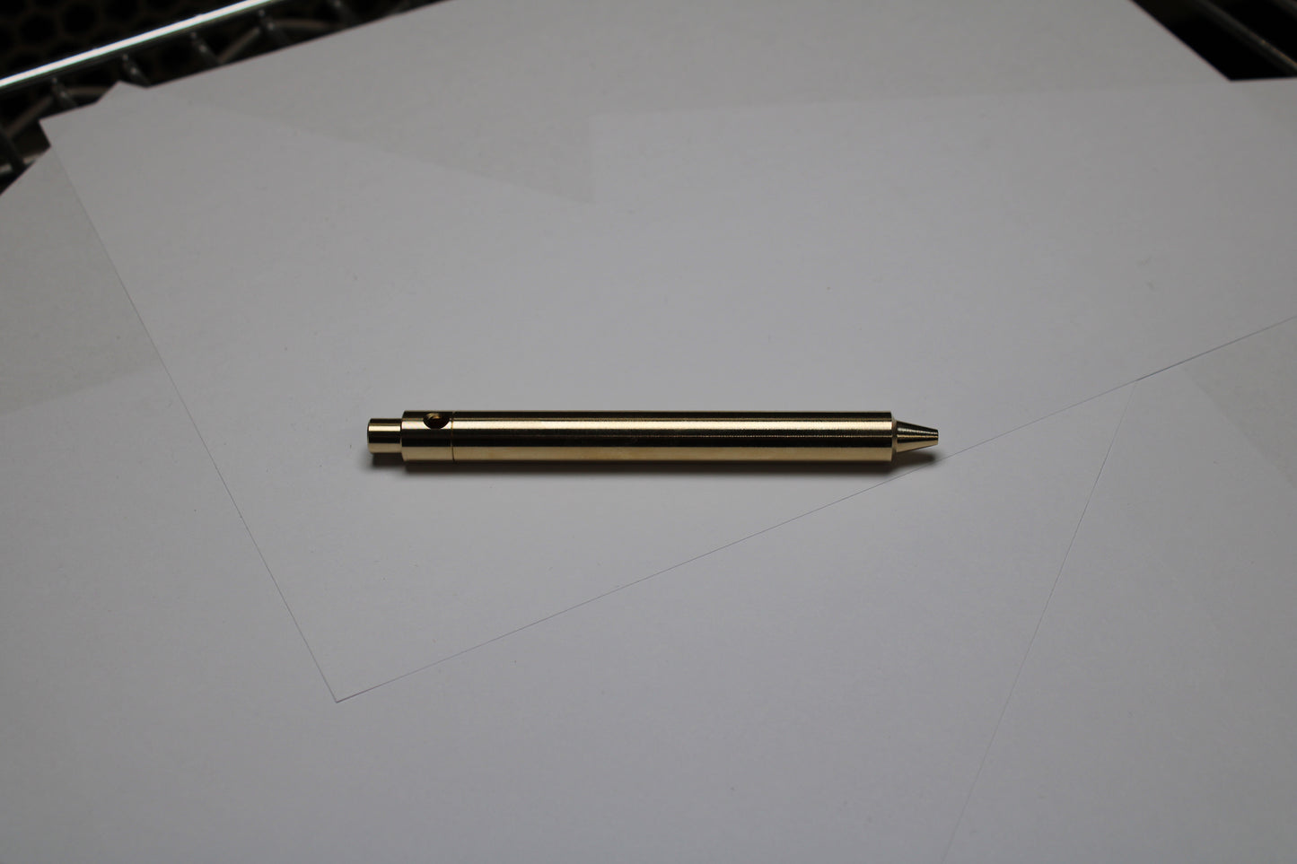 45 Clipless Click Pen - C63000 Bronze  - Step Nose  - ISO G2 (Parker)