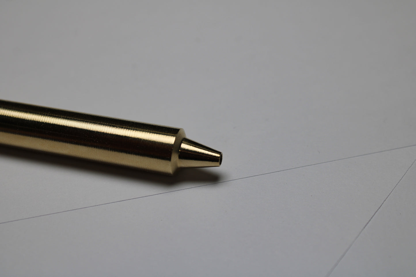 45 Clipless Click Pen - C63000 Bronze  - Step Nose  - ISO G2 (Parker)