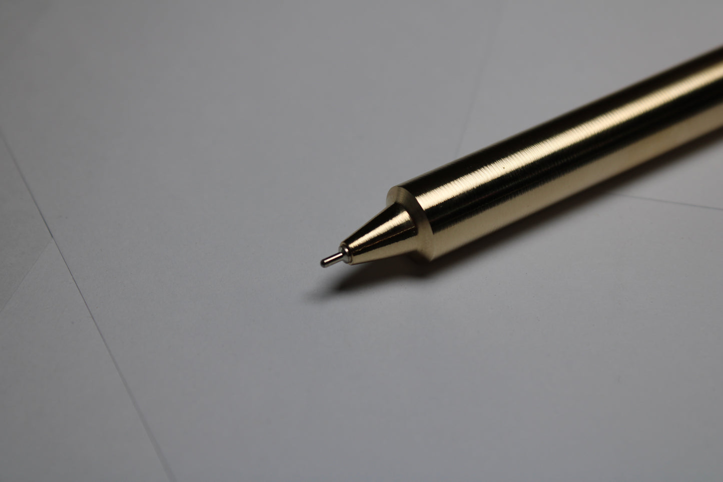 45 Clipless Click Pen - C63000 Bronze  - Step Nose  - ISO G2 (Parker)