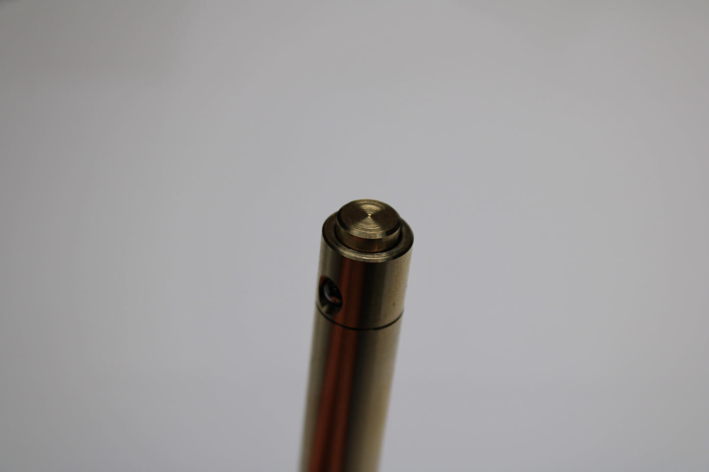 45 Clipless Click Pen - C63000 Bronze  - Round Nose Grip Lines - ISO G2 (Parker)