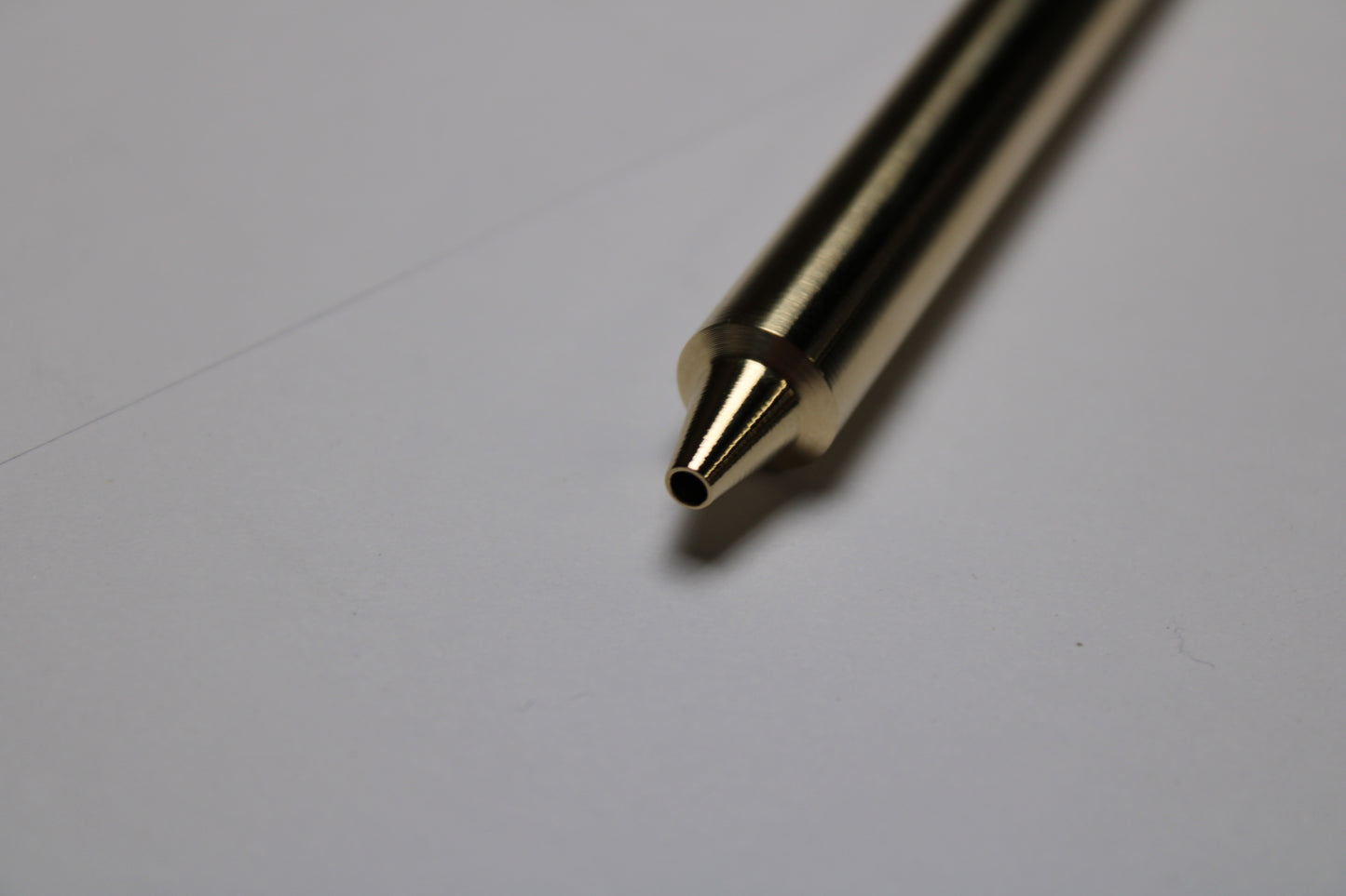 45 Clipless Click Pen - C63000 Bronze  - Step Nose  - Pilot G2