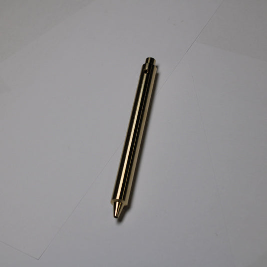 45 Clipless Click Pen - C63000 Bronze  - Step Nose  - Pilot G2