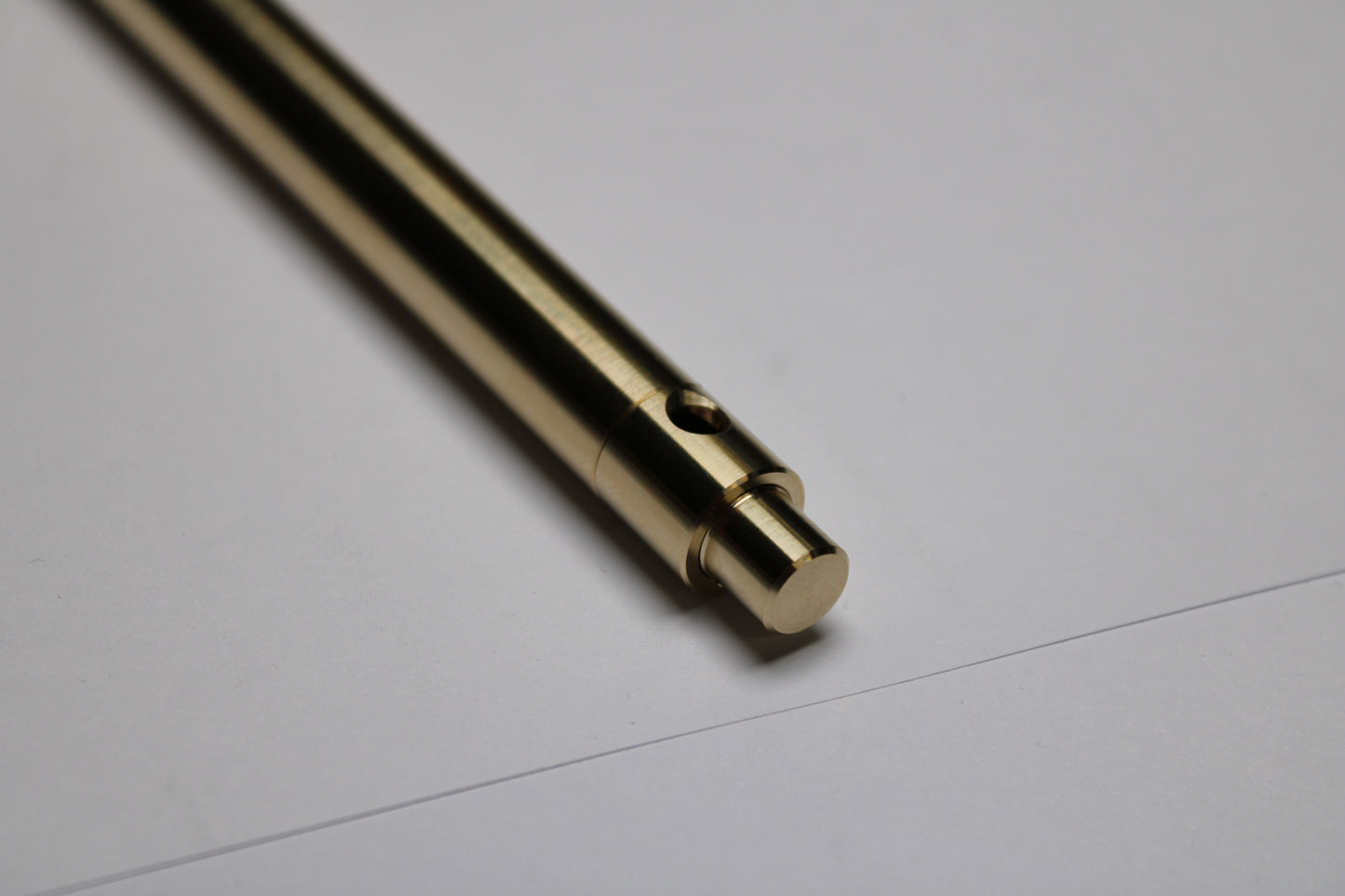 45 Clipless Click Pen - C63000 Bronze  - Step Nose  - Pilot G2