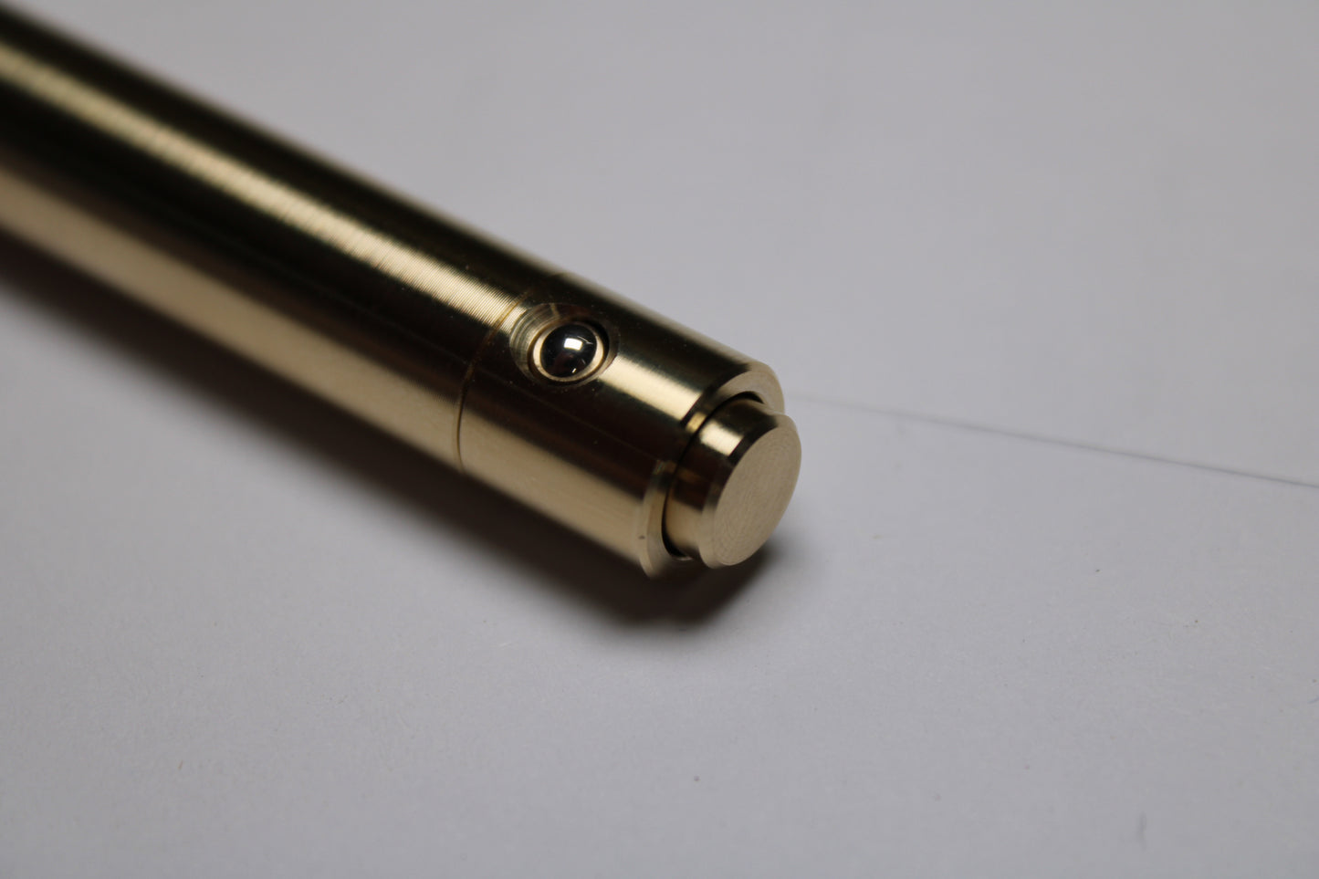 45 Clipless Click Pen - C63000 Bronze  - Step Nose  - Pilot G2