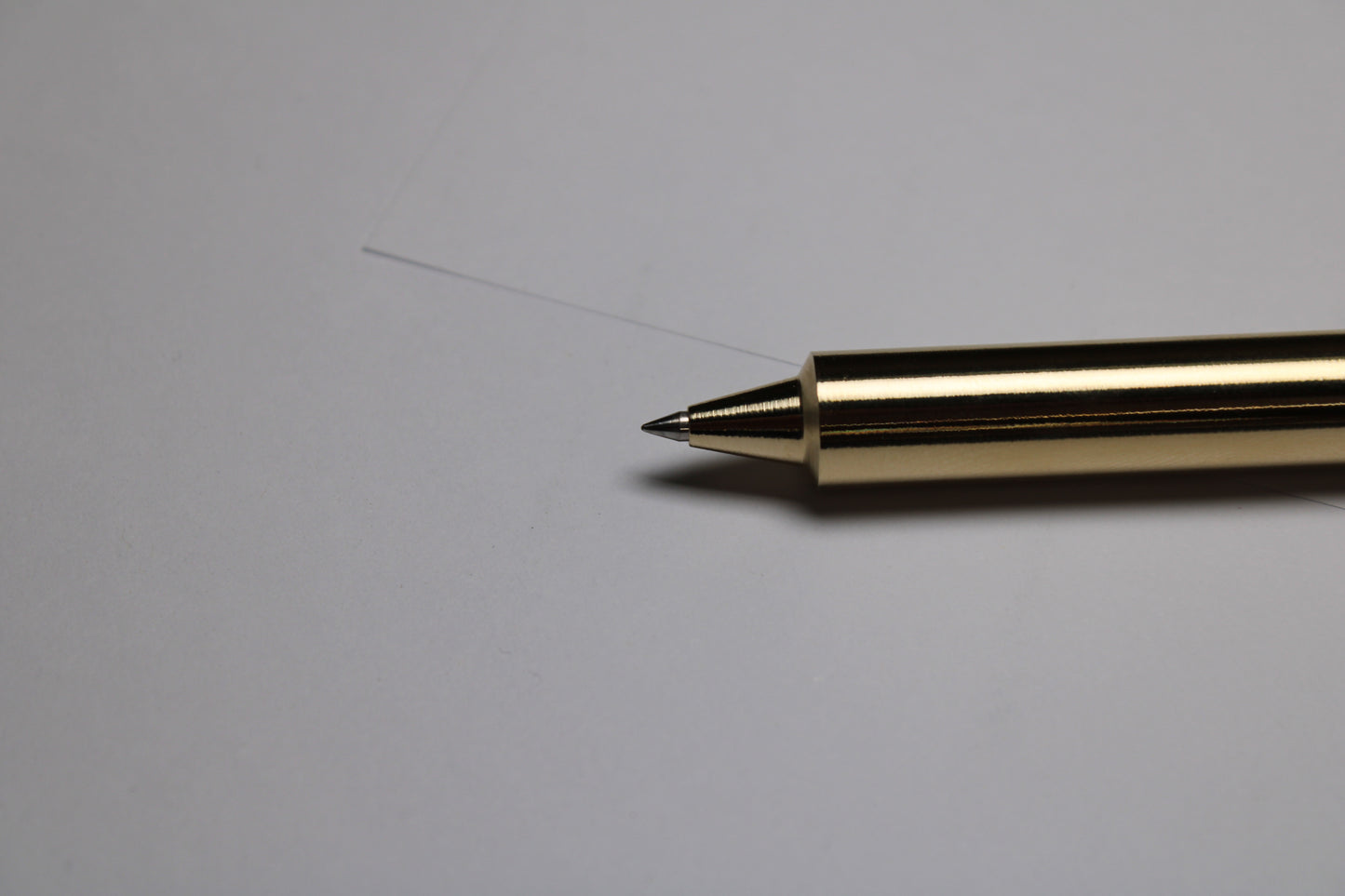 45 Clipless Click Pen - C63000 Bronze  - Step Nose  - Pilot G2