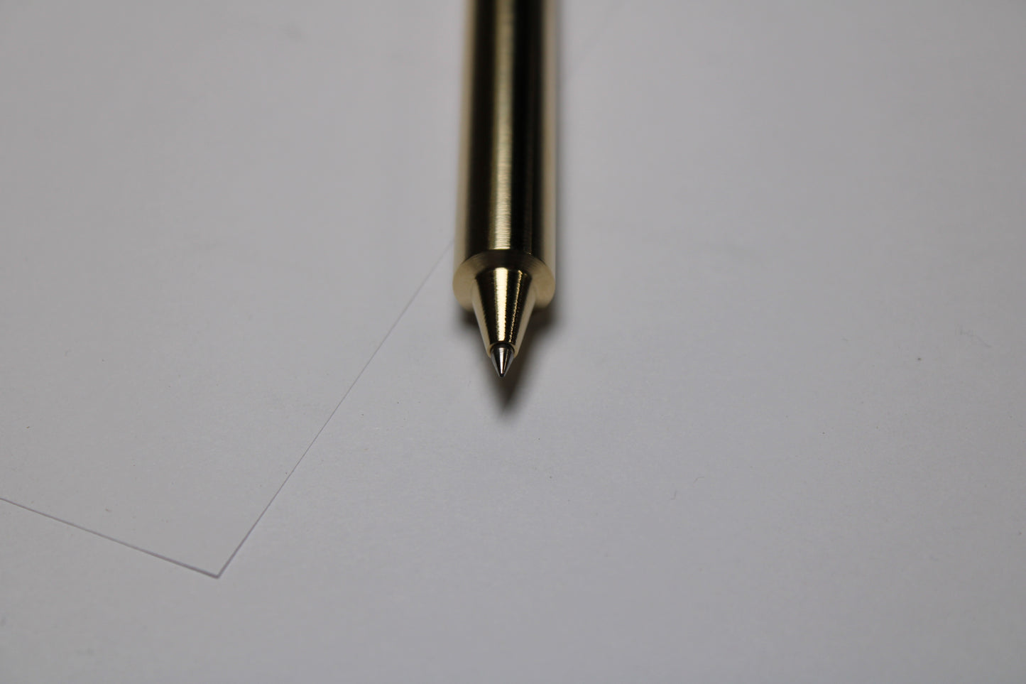 45 Clipless Click Pen - C63000 Bronze  - Step Nose  - Pilot G2