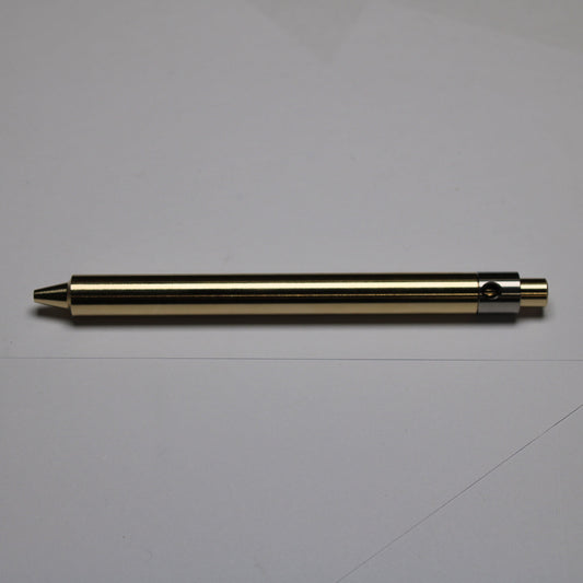 45 Clipless Click Pen - C63000 Bronze  - Step Nose - 6Al-4V Titanium Mechanism - Pilot G2