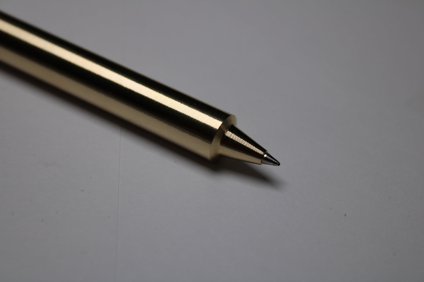 45 Clipless Click Pen - C63000 Bronze  - Step Nose - 6Al-4V Titanium Mechanism - Pilot G2