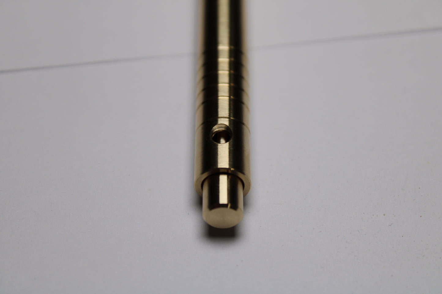 40 Grip - 38 Mechanism Clipless Click Pen - C63000 Nickel Aluminum Bronze - Triple Bevel Nose - Pentel EnerGel Needle Tip