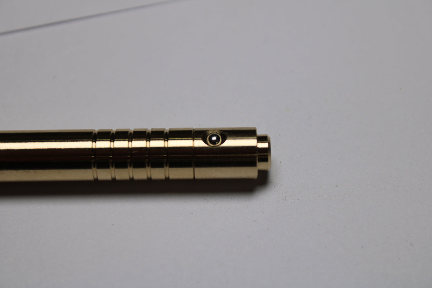40 Grip - 38 Mechanism Clipless Click Pen - C63000 Nickel Aluminum Bronze - Triple Bevel Nose - Pentel EnerGel Needle Tip