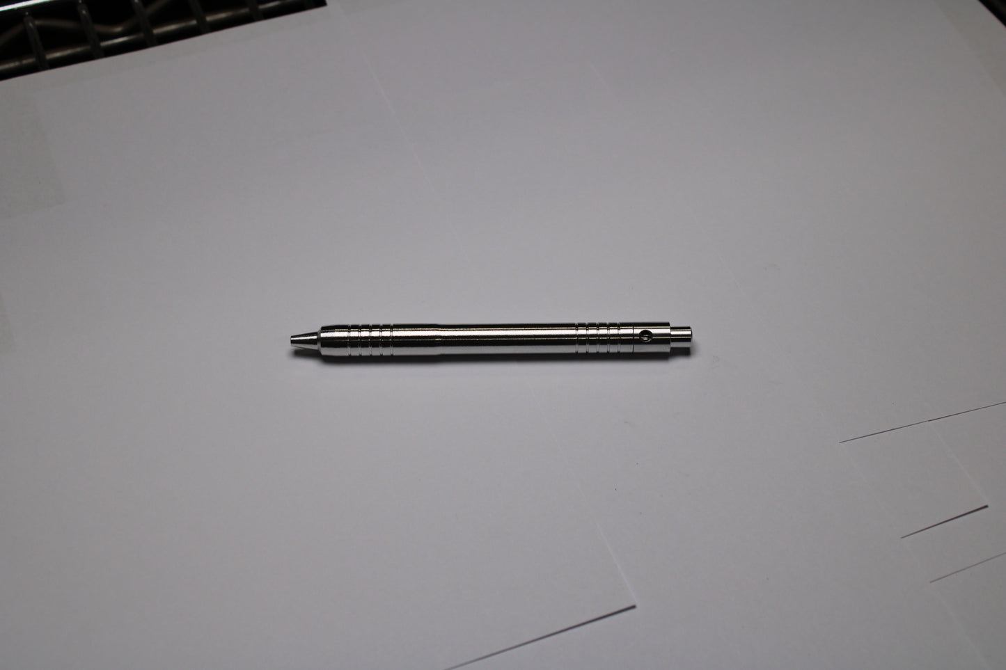 40 Grip - 38 Mechanism Clipless Click Pen - 6061 Aluminum - Triple Bevel Nose - OHTO Ceramic ISO G2