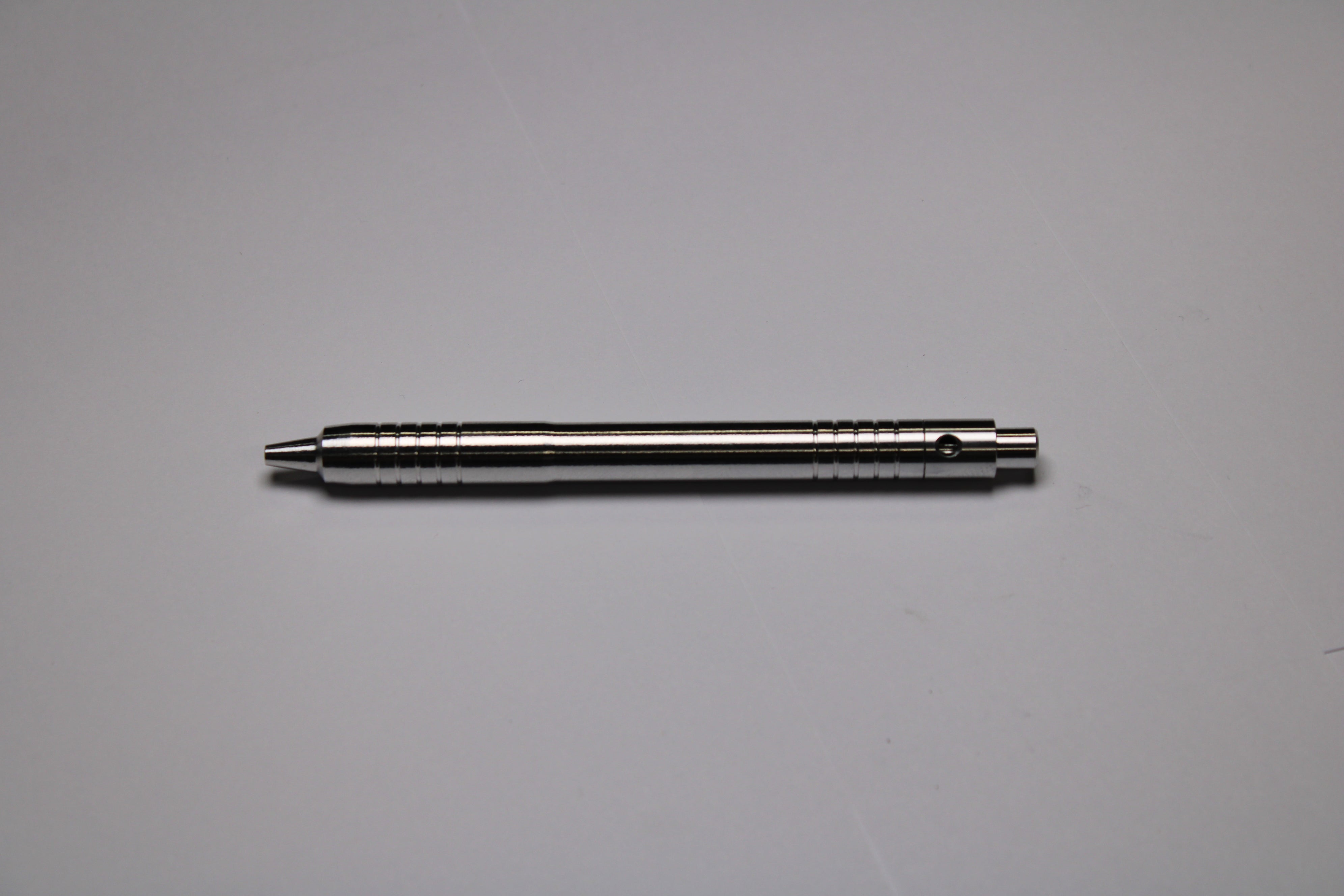 40 Grip - 38 Mechanism Clipless Click Pen - 6061 Aluminum - Triple