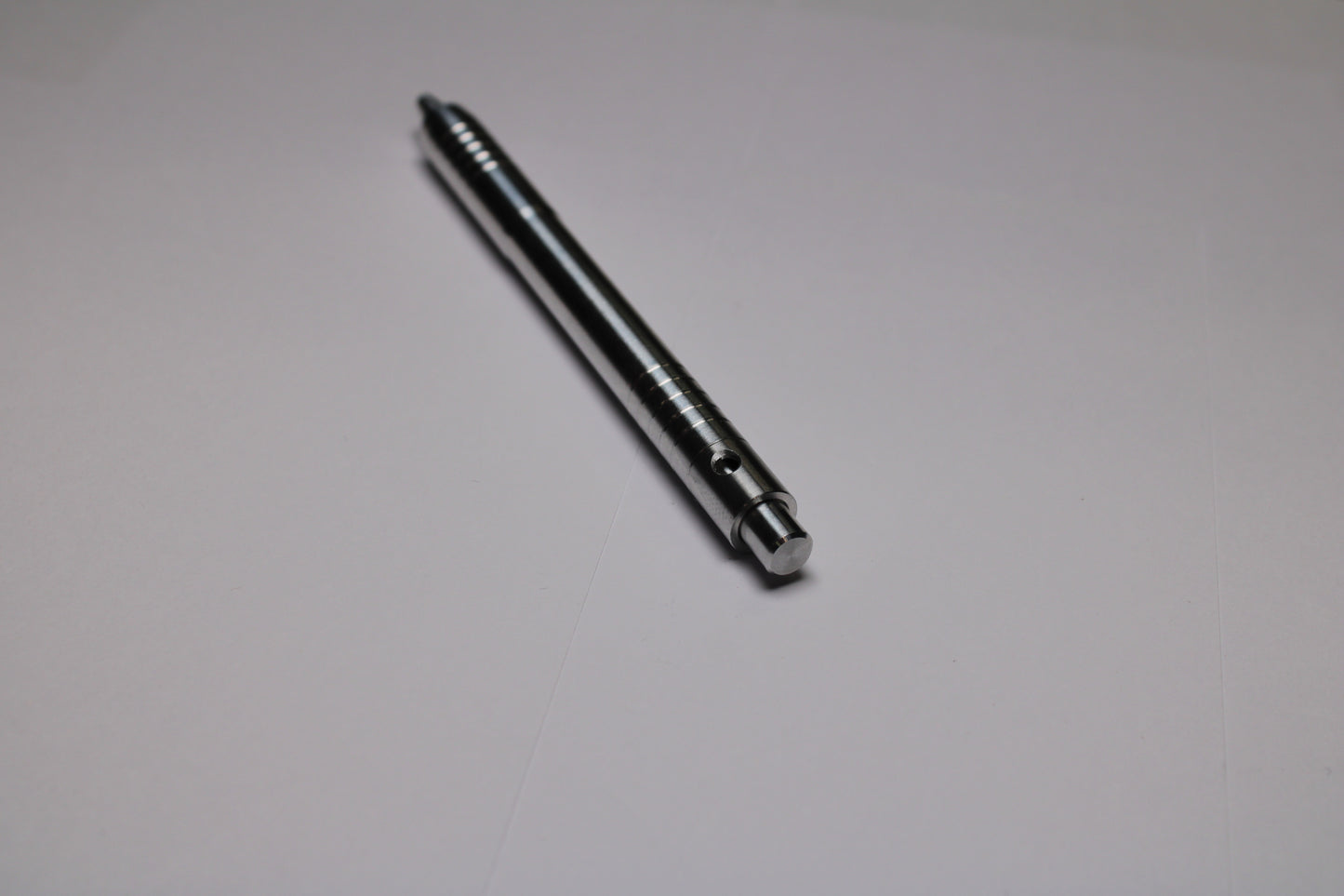40 Grip - 38 Mechanism Clipless Click Pen - 6061 Aluminum - Triple Bevel Nose - OHTO Ceramic ISO G2