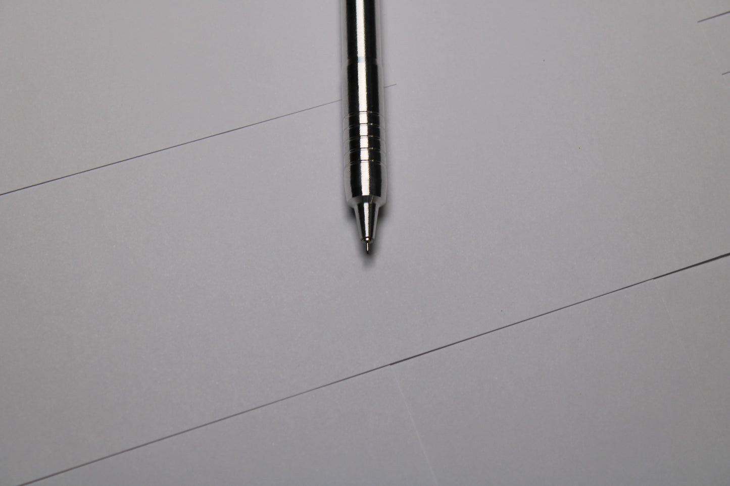 40 Grip - 38 Mechanism Clipless Click Pen - 6061 Aluminum - Triple Bevel Nose - OHTO Ceramic ISO G2