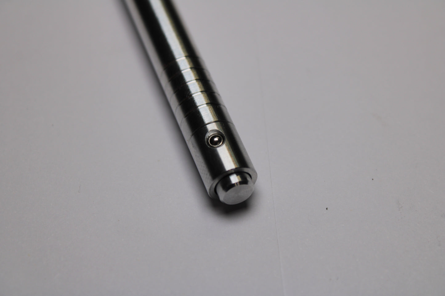 40 Grip - 38 Mechanism Clipless Click Pen - 6061 Aluminum - Triple Bevel Nose - OHTO Ceramic ISO G2