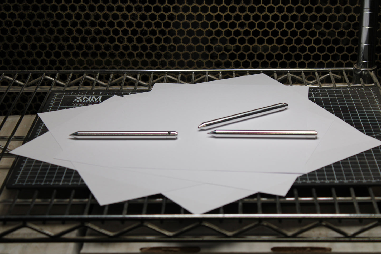 38 Clipless Click Pen - 6061 Aluminum - Conical Nose - Pentel EnerGel 0.7mm Metal Nose Refill