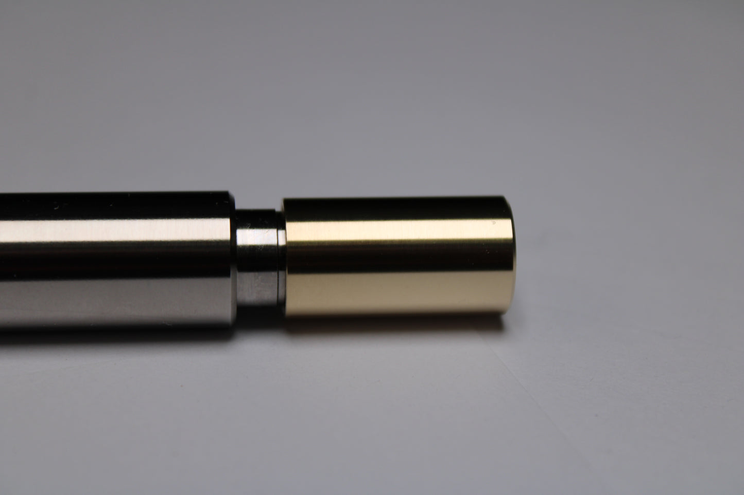 55 Clipless Twist Pen - 6Al-4V Titanium Body - C63000 Bronze Top - Triple Bevel Nose - OHTO Ceramic ISO G2