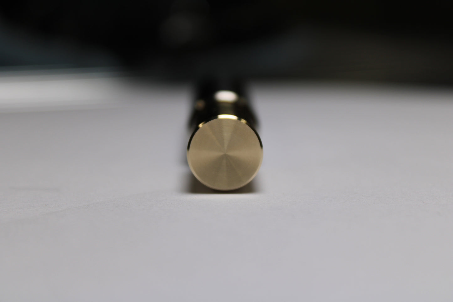 55 Clipless Twist Pen - 6Al-4V Titanium Body - C63000 Bronze Top - Triple Bevel Nose - OHTO Ceramic ISO G2