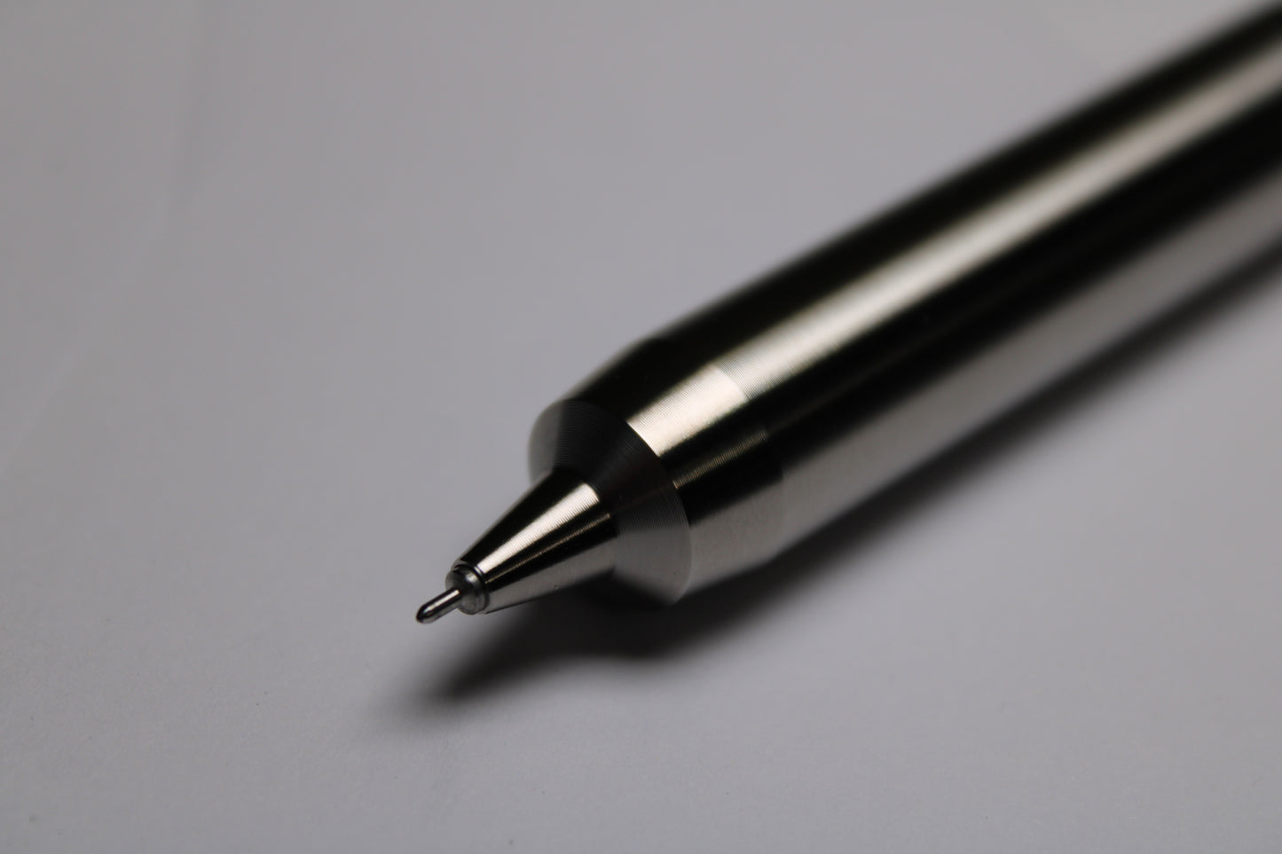 55 Clipless Twist Pen - 6Al-4V Titanium Body - C63000 Bronze Top - Triple Bevel Nose - OHTO Ceramic ISO G2