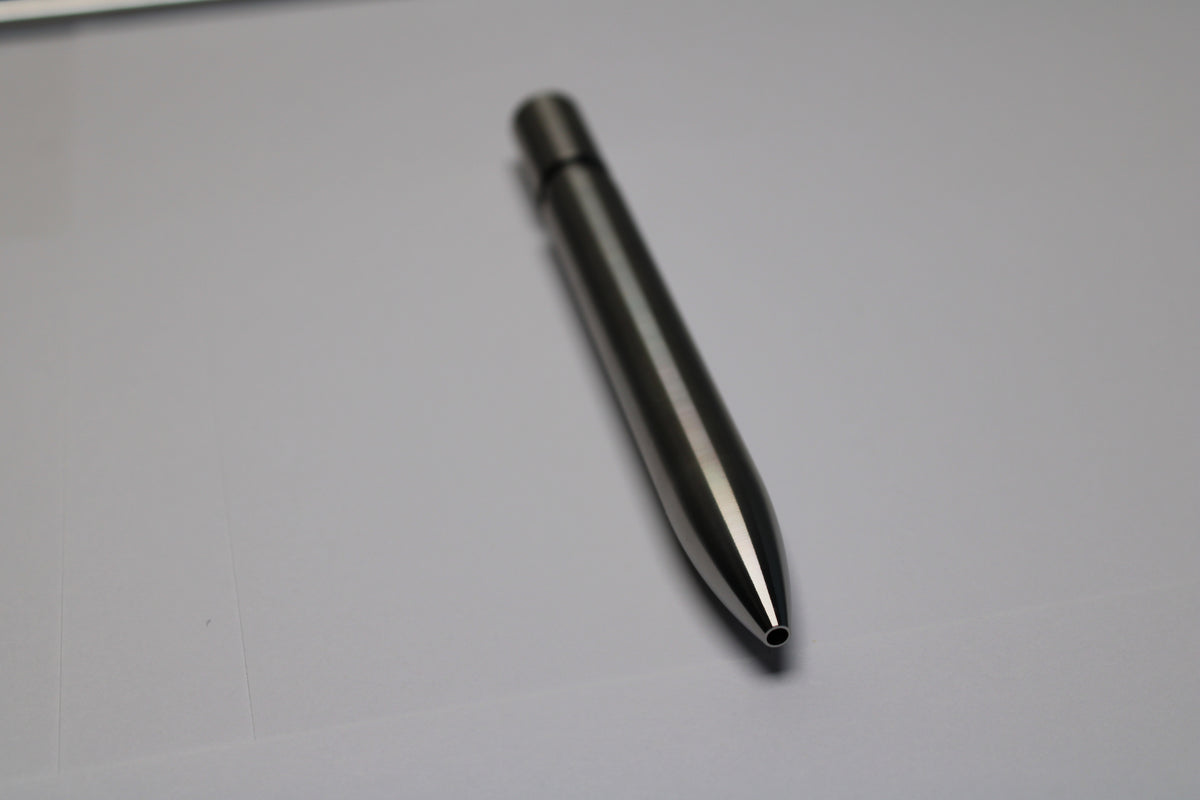 45 Clipless Twist Pen - 6Al-4V Titanium - Round Nose - Pentel EnerGel
