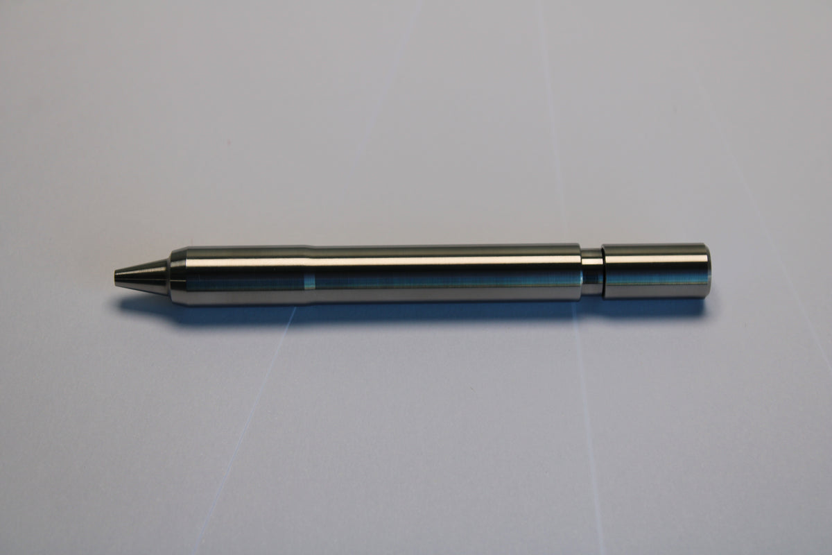 47 Clipless Twist Pen - 6Al-4V Titanium - Triple Bevel Nose - Pentel EnerGel