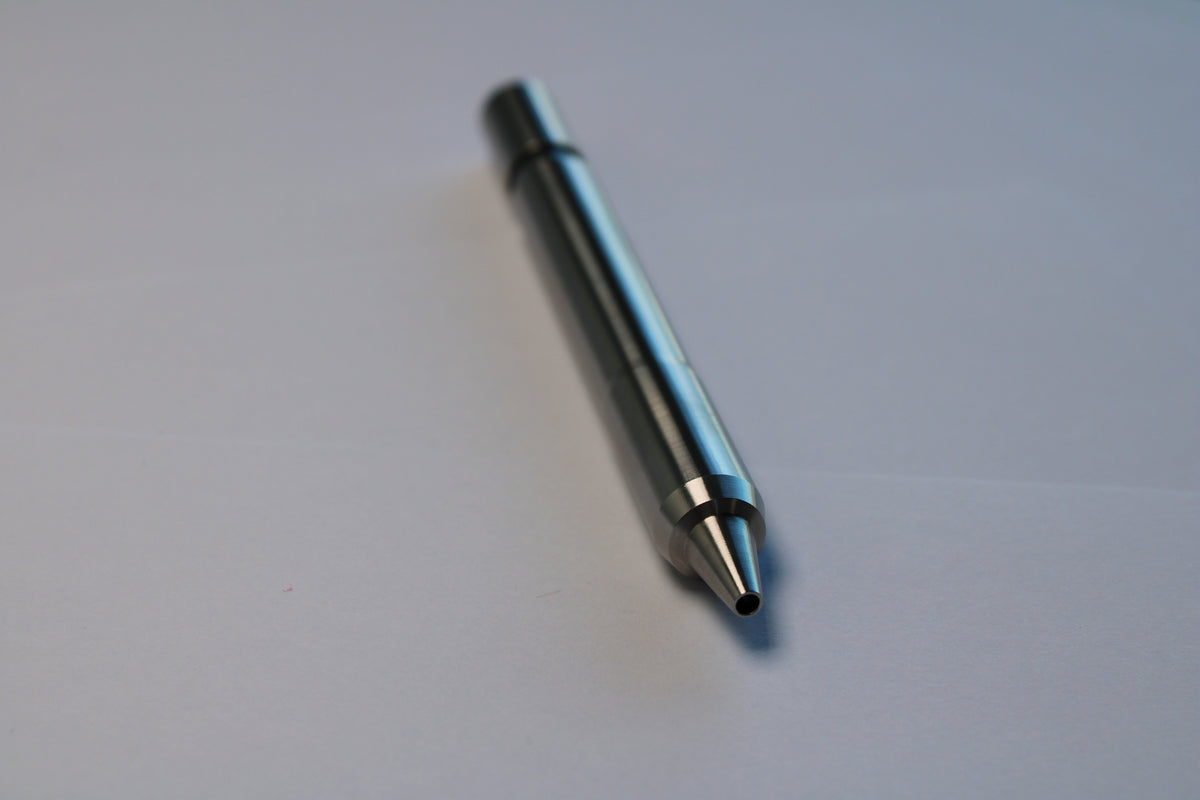 47 Clipless Twist Pen - 6Al-4V Titanium - Triple Bevel Nose - Pentel EnerGel