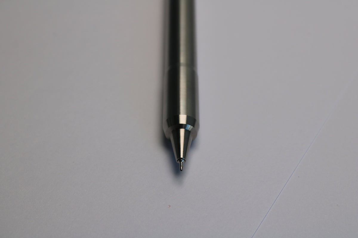 47 Clipless Twist Pen - 6Al-4V Titanium - Triple Bevel Nose - Pentel EnerGel