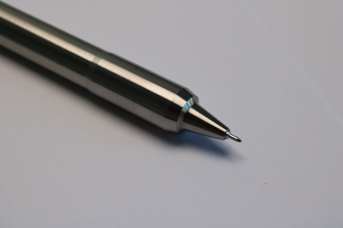 47 Clipless Twist Pen - 6Al-4V Titanium - Triple Bevel Nose - Pentel EnerGel