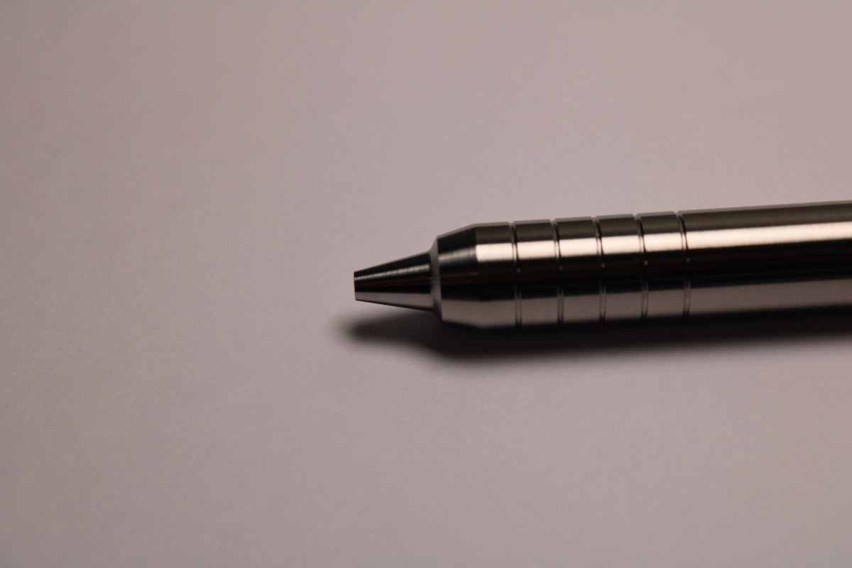 48 Clipless Click Pen - 6Al-4V Titanium - Triple Bevel - SXR-600