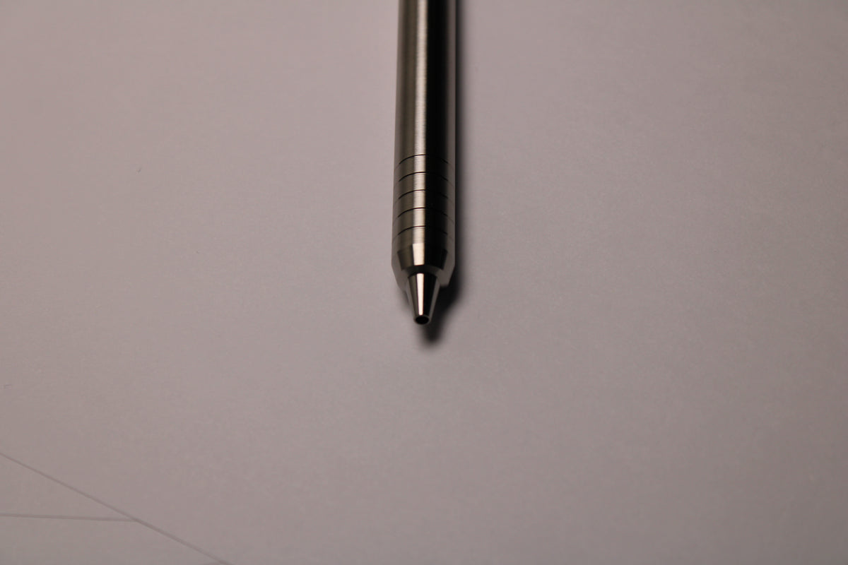 48 Clipless Click Pen - 6Al-4V Titanium - Triple Bevel - SXR-600