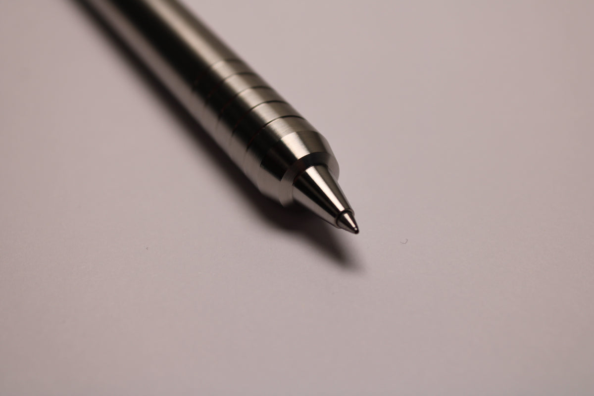 48 Clipless Click Pen - 6Al-4V Titanium - Triple Bevel - SXR-600