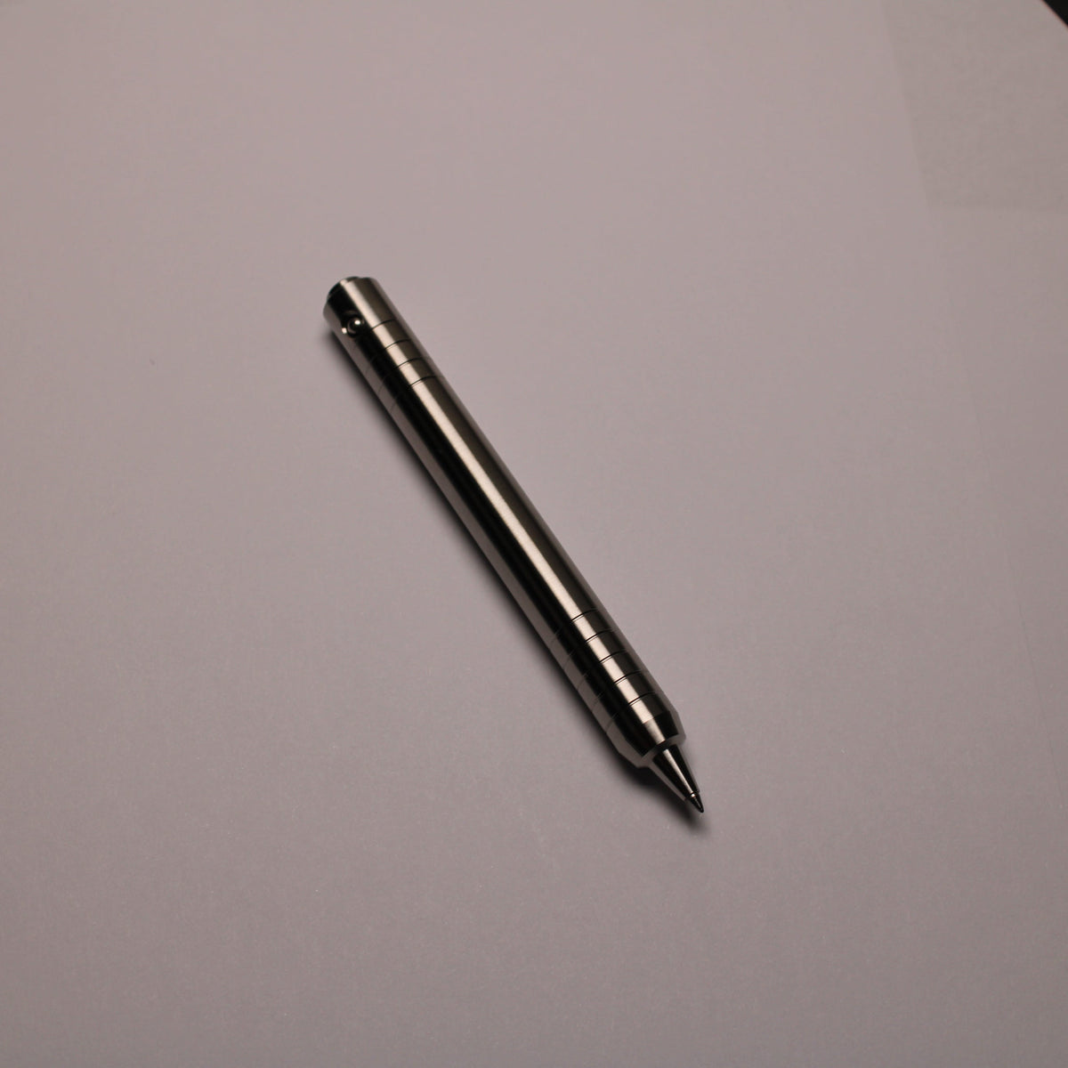48 Clipless Click Pen - 6Al-4V Titanium - Triple Bevel - SXR-600