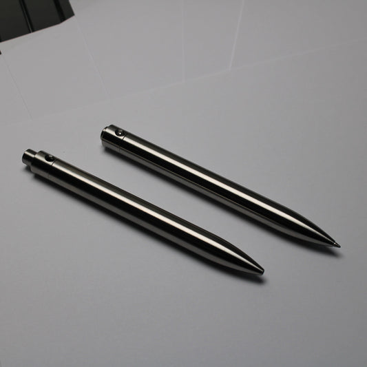 48 Clipless Click Pen - 6Al-4V Titanium - Round Nose - Uni-Ball Zento