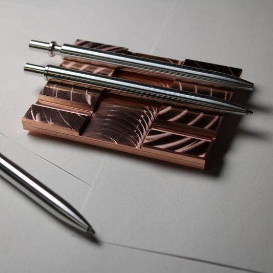 Copper Pen Tray