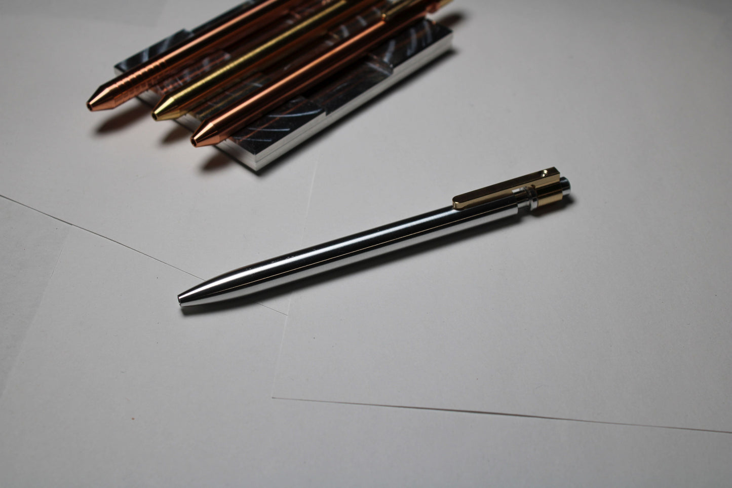 38 Aluminum Round Nose - Ballpoint ISO G2 (Parker) - Brass Clip