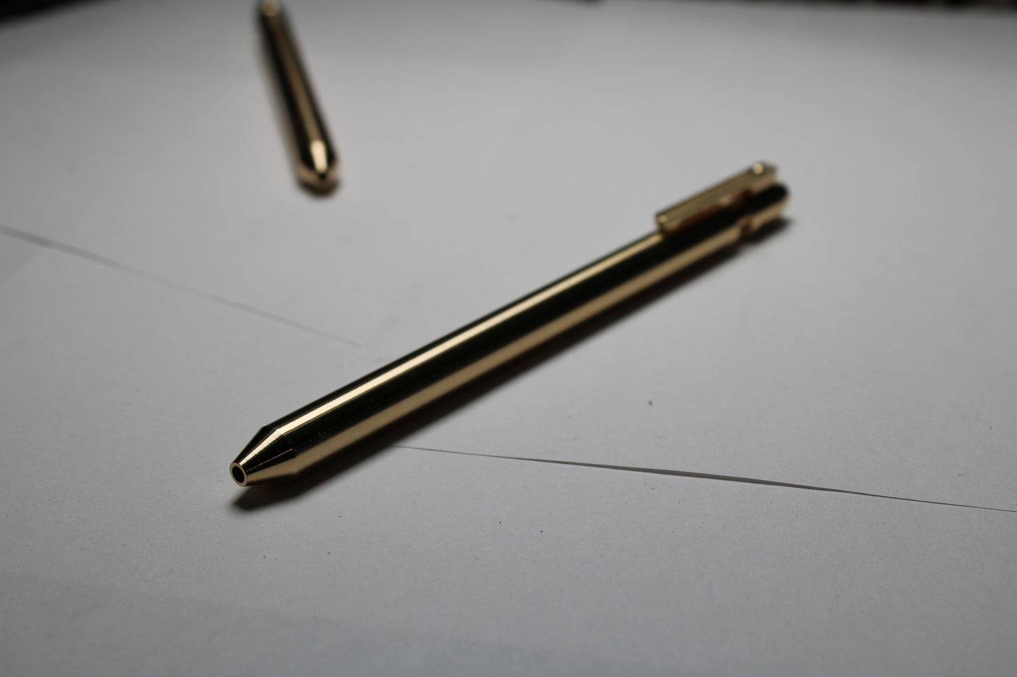 38 Brass - Brass Clip -  Rollerball (Pilot G2)
