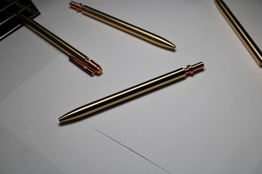 38 Copper Top - Brass Body - Rollerball Pilot G2