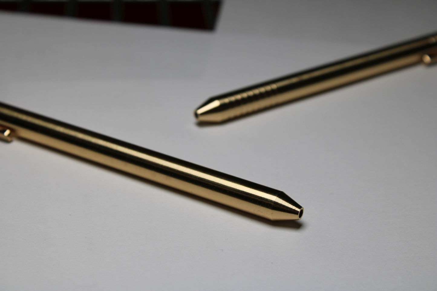 38 464 Brass - No Rings - Pilot G2 (Rollerball) - Brass Clip