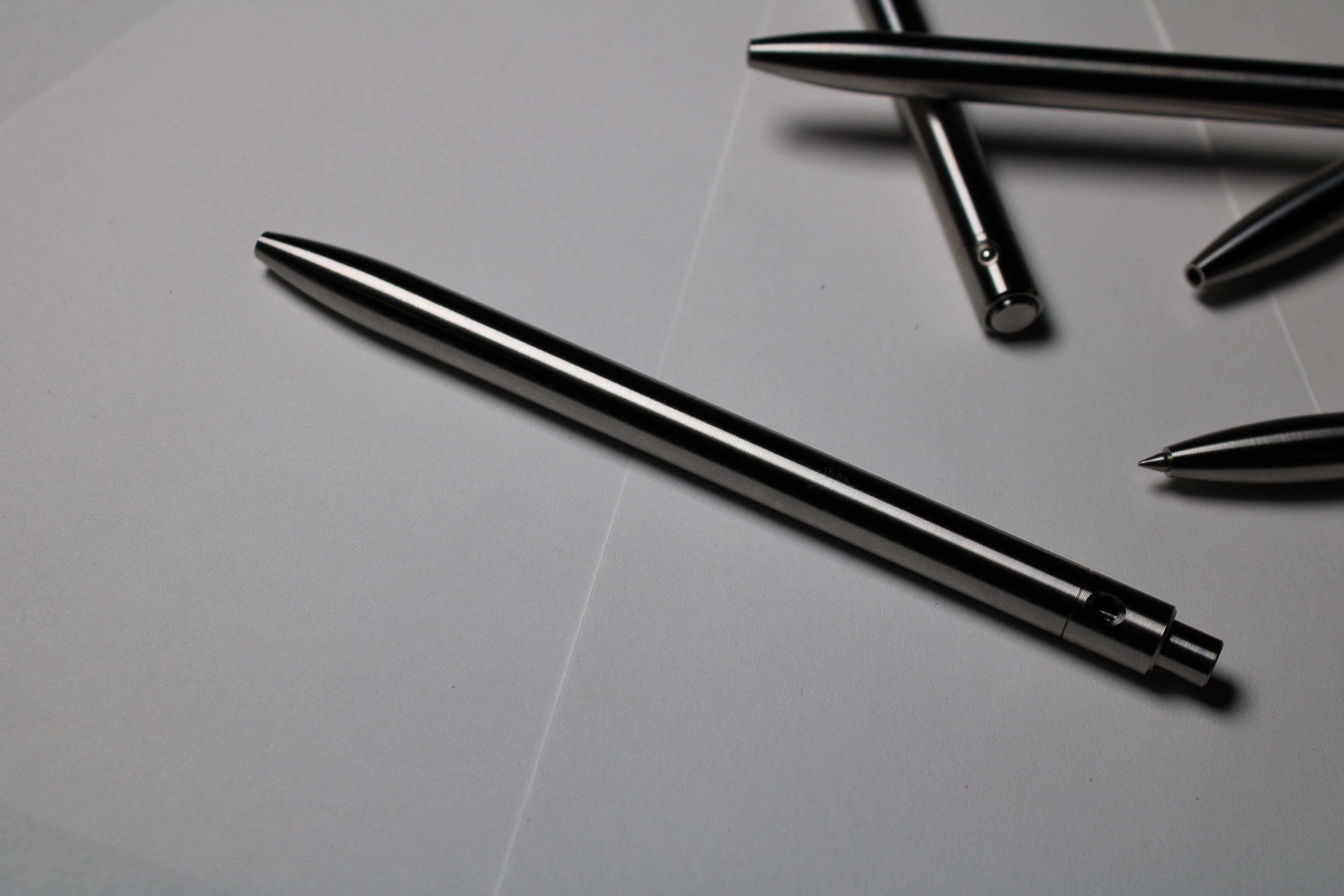 36 Click Pen - 6Al-4V Titanium - Rollerball (Pilot G2) - Round