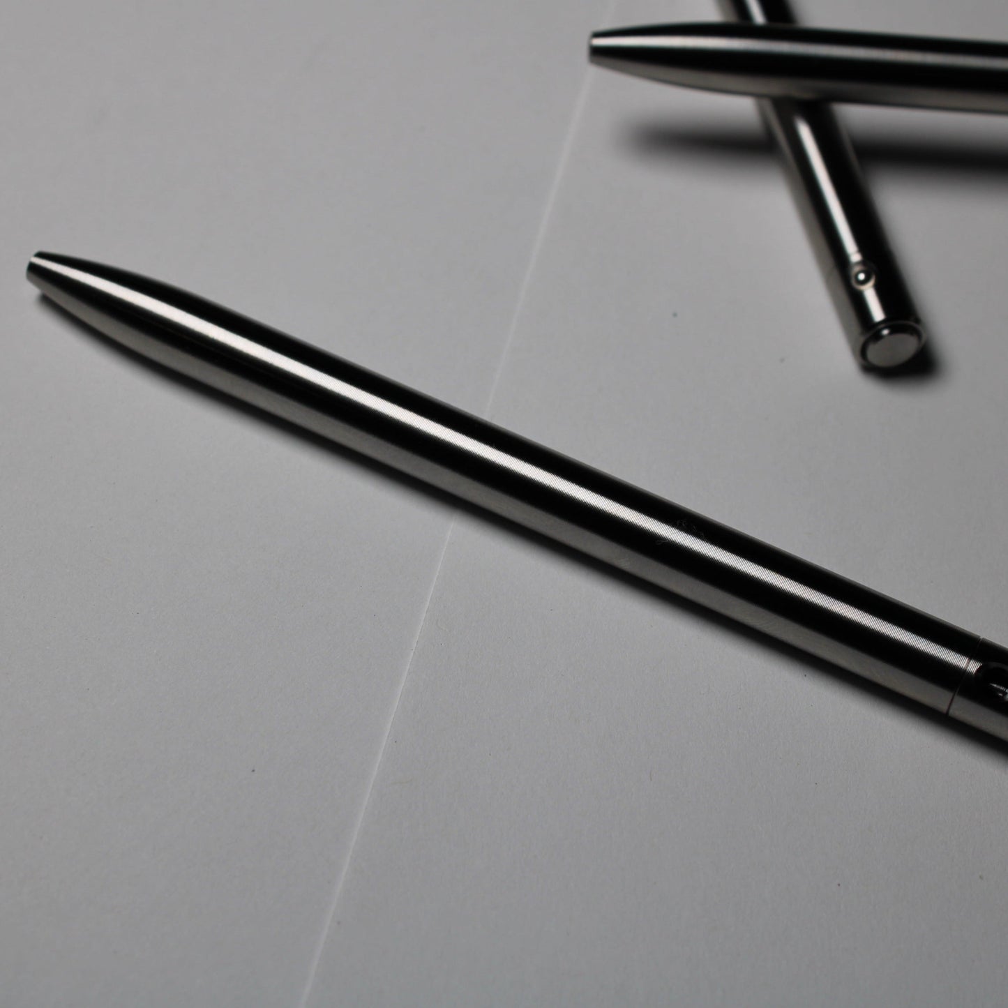 36 Click Pen - Pre Order - 6Al-4V Titanium - Pentel EnerGel 0.7mm - Clipless - Round Nose