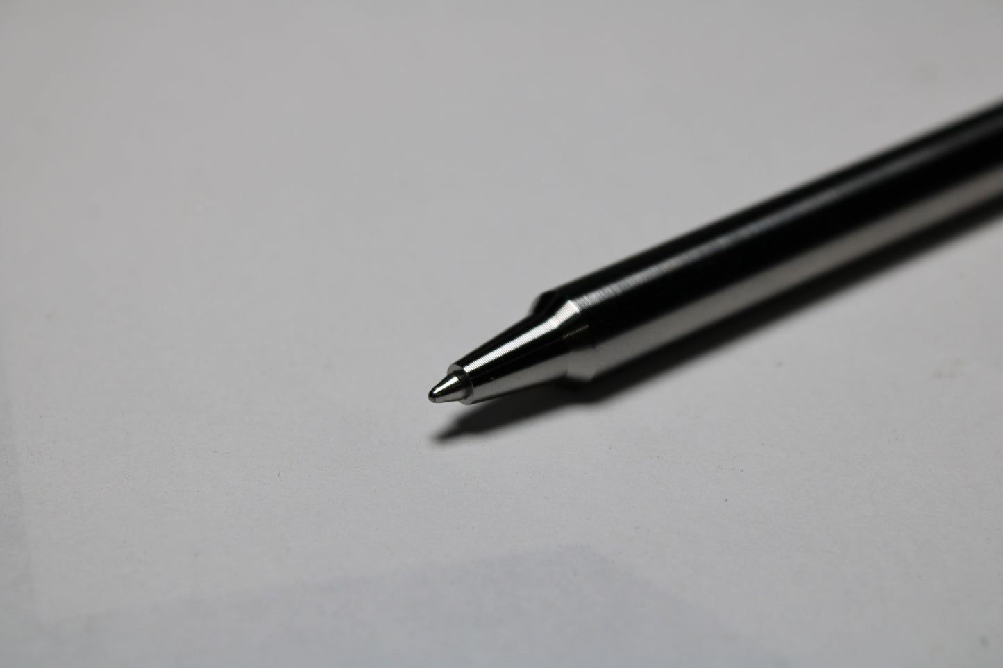 36 Click Pen - 6Al-4V - ISO G2 (Parker) - Step Nose - 6061 Aluminum Clip