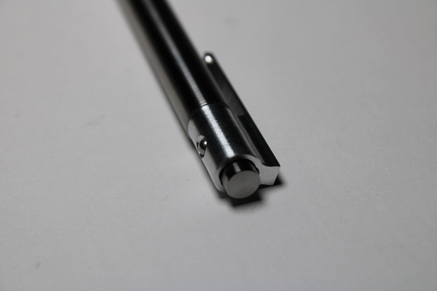 36 Click Pen - 6Al-4V - ISO G2 (Parker) - Step Nose - 6061 Aluminum Clip