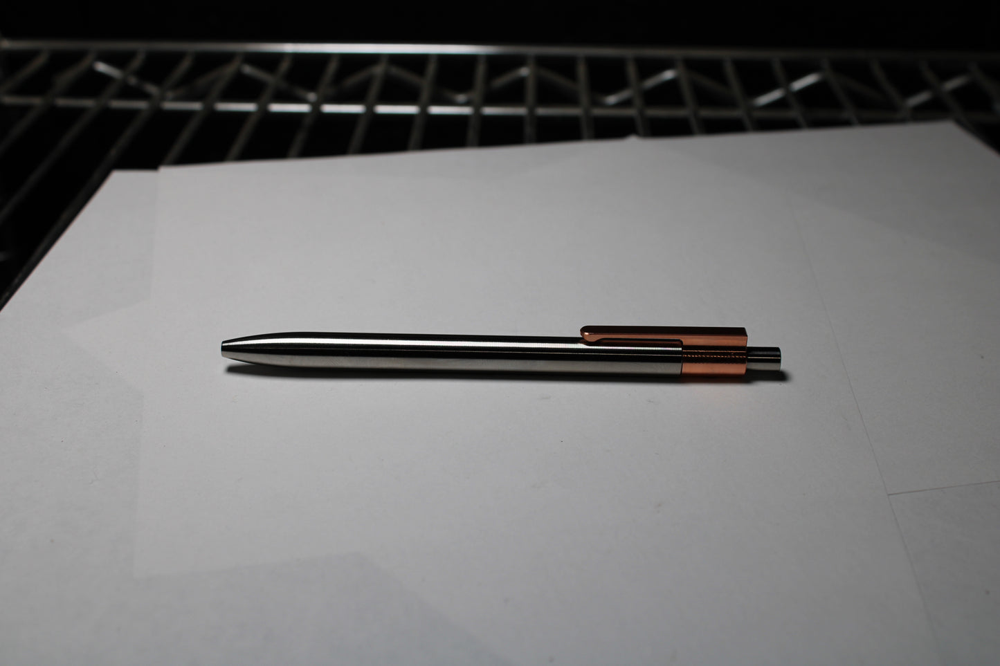 36 Click Pen - 6Al-4V - Pilot G2 - Round Nose - C110 Copper Clip