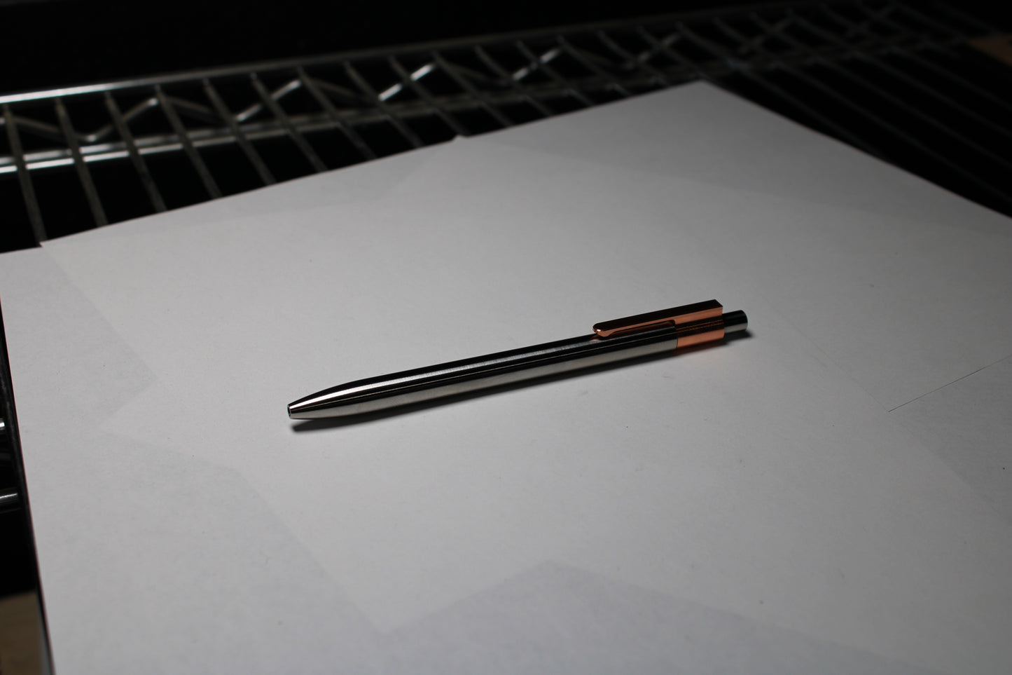 36 Click Pen - 6Al-4V - Pilot G2 - Round Nose - C110 Copper Clip