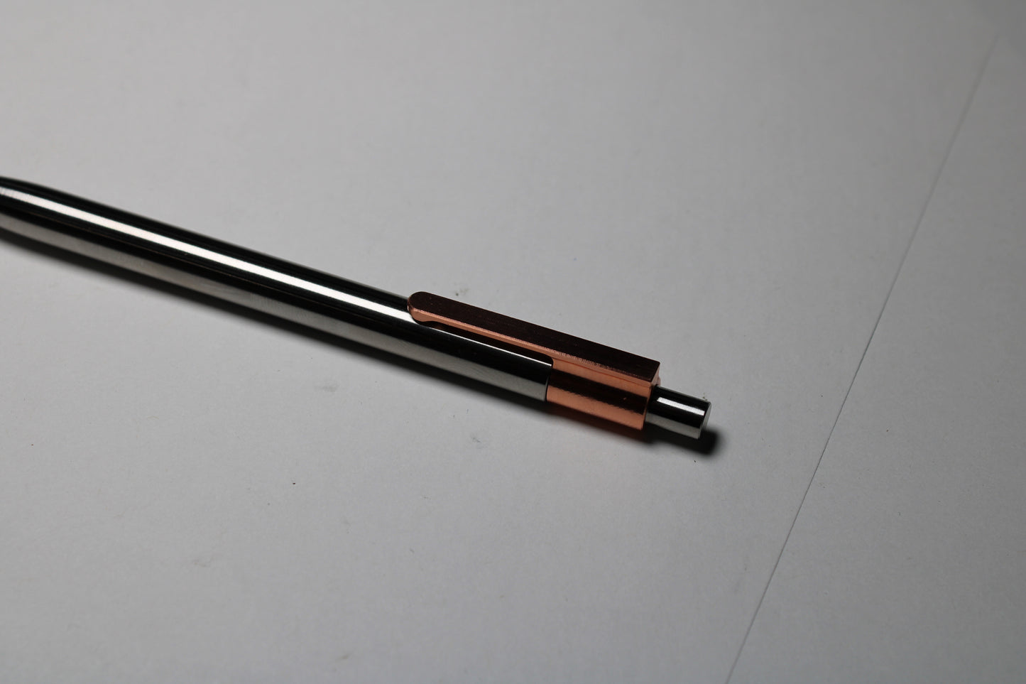 36 Click Pen - 6Al-4V - Pilot G2 - Round Nose - C110 Copper Clip
