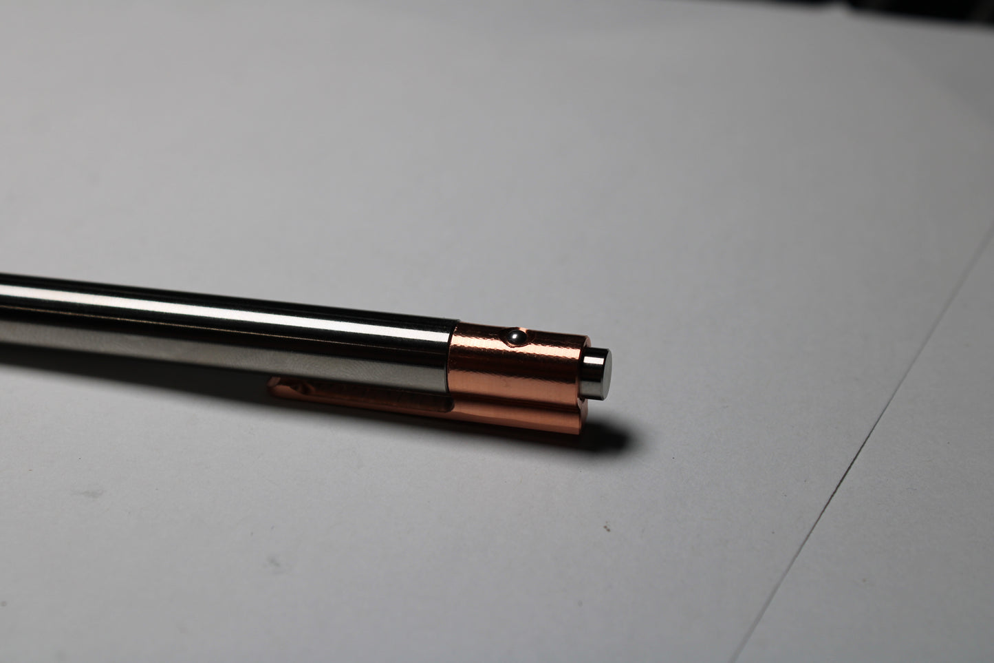 36 Click Pen - 6Al-4V - Pilot G2 - Round Nose - C110 Copper Clip